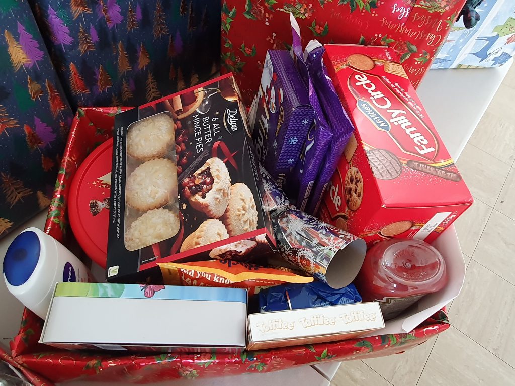 Festive Hamper donation