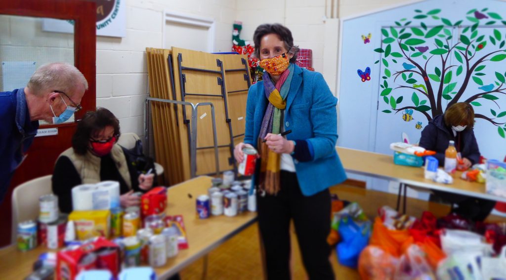 New entrance being laid by Chris Hoare