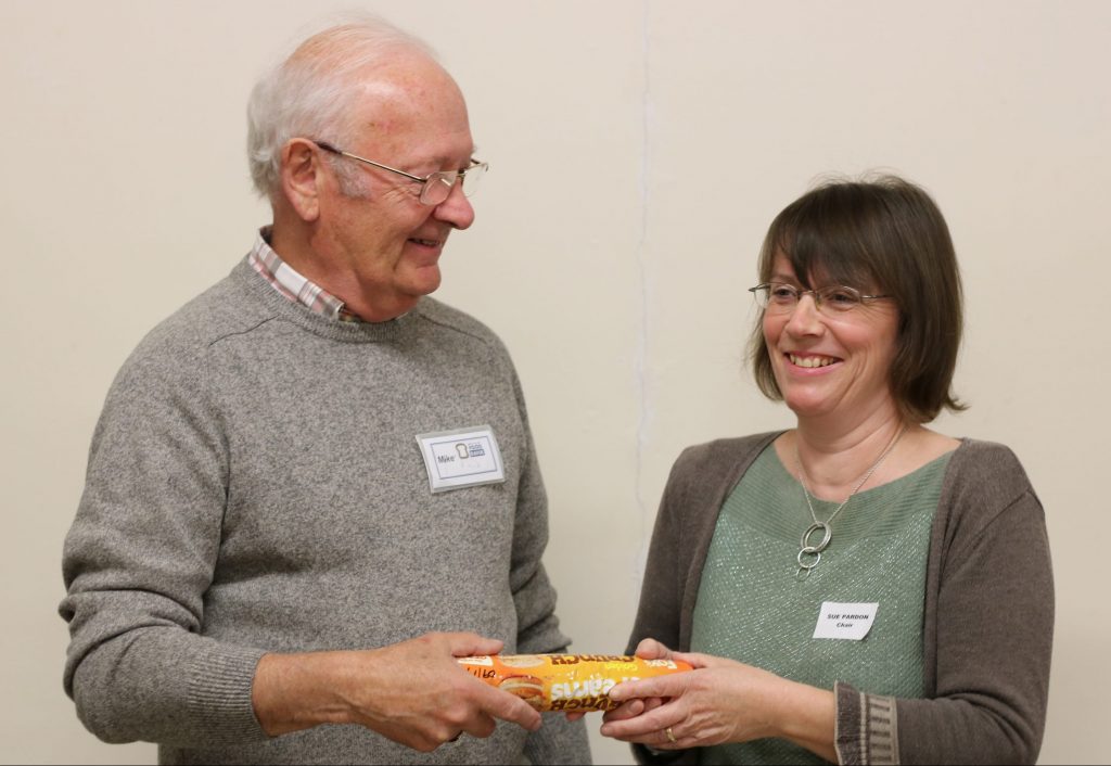 Sue Pardon and Mike Salter