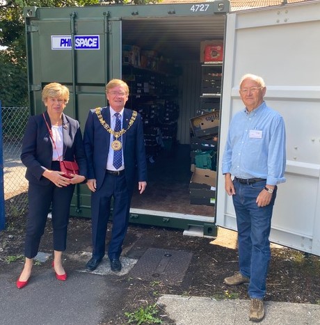 The Mayor of Winchester, Councillor Patrick Cunningham